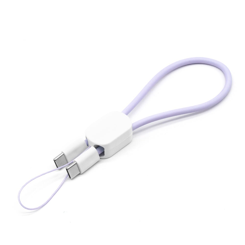 Câble Bracelet USB - C Porte - Clé – Charge Rapide 60W & Mini Câble 13,5cm - Chargeurie